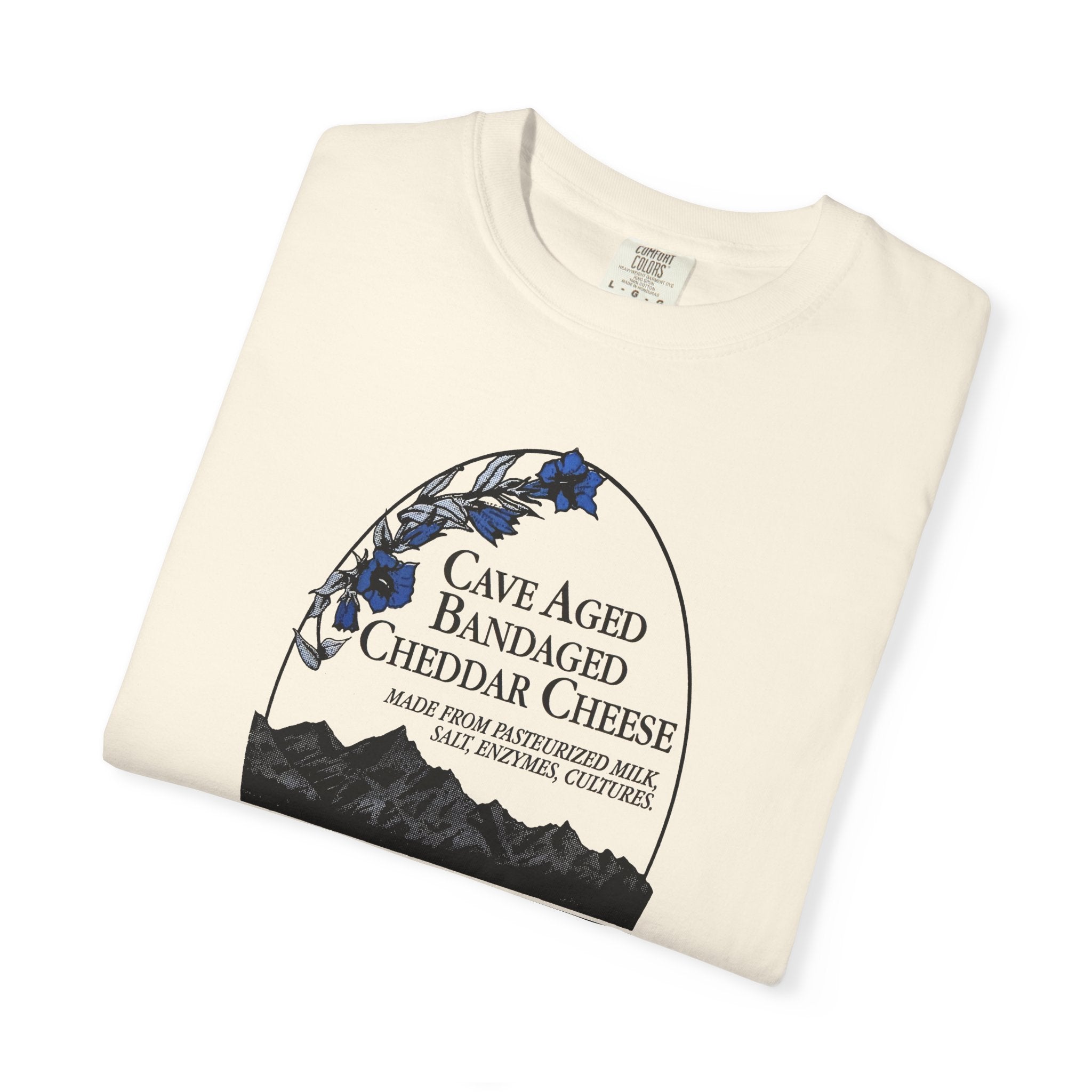 Cave Aged Bandaged Cheddar Bleu Mont Dairy Cheese Logo
